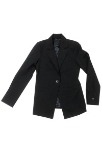 量身訂製女裝套裝西裝     訂製純黑色公司制服西裝     吉奧克斯亞太有限公司    職業女西裝    BWS277